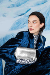 Ikon clutch - silver