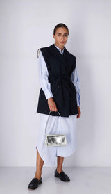 Ikon clutch - silver