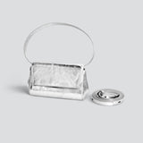 Ikon clutch - silver