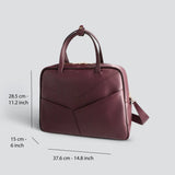Bowler - grain aubergine
